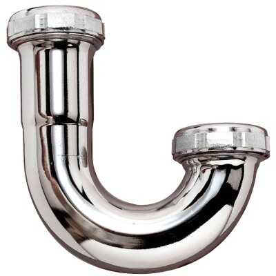 Do it Best 1-1/4 In. Chrome Plated J-Bend, Carded