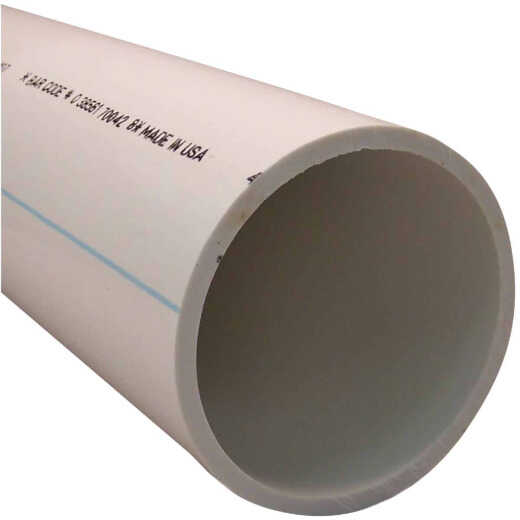 Charlotte Pipe 4 In. x 5 Ft. Schedule 40 PVC-DWV Cellular Core Pipe