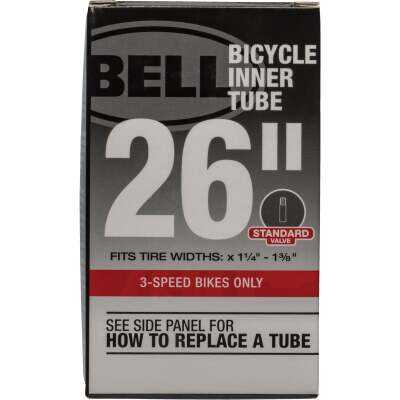 Bell 26 In. Standard Premium Quality Rubber Bicycle Tube